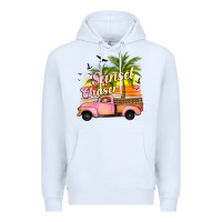 White sunset chaser Premium Hoodie - JahusDesignShop