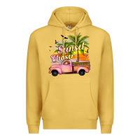 Antique Gold sunset chaser Premium Hoodie - JahusDesignShop