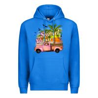 True Royal sunset chaser Premium Hoodie - JahusDesignShop
