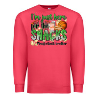 Cardinal i'm just here for the snacks #basketball brother Premium Sweatshirt - Zillion Design Studio
