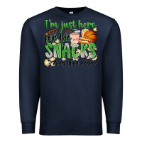 Navy i'm just here for the snacks #basketball brother Premium Sweatshirt - Zillion Design Studio