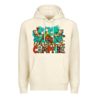 Sandshell life is better by the campfire Premium Hoodie - AdoDesignShop