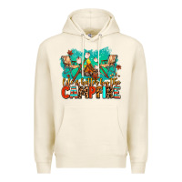 Tofu life is better by the campfire Premium Hoodie - AdoDesignShop