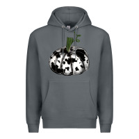 Rock watercolor cowhide halloween pumpkin Premium Hoodie - RanaPortraitStore