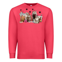 Cardinal siberian cat coffee cups Premium Sweatshirt - texasbilliewilder