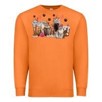 Carrot siberian cat coffee cups Premium Sweatshirt - texasbilliewilder