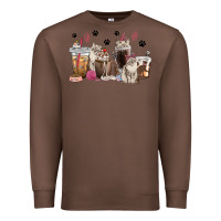 Chestnut siberian cat coffee cups Premium Sweatshirt - texasbilliewilder