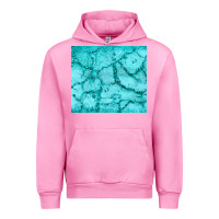 Fuchsia Pink turquoise glitter Urban Hoodie - JahusDesignShop