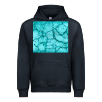 Navy turquoise glitter Urban Hoodie - JahusDesignShop