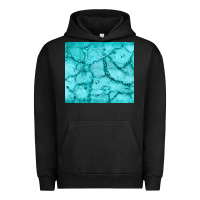Pigment Black turquoise glitter Urban Hoodie - JahusDesignShop