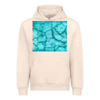 Sandshell turquoise glitter Urban Hoodie - JahusDesignShop