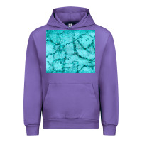 Tulip turquoise glitter Urban Hoodie - JahusDesignShop