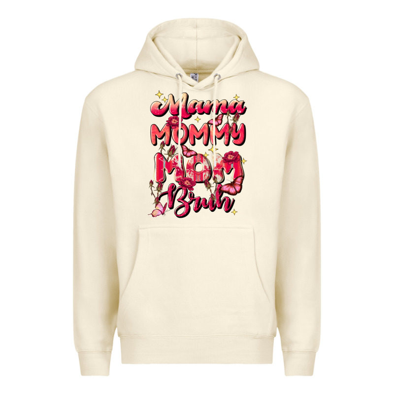 Mom Bruh Premium Hoodie by JahusDesignShop | Teevron
