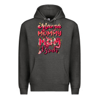 Charcoal Heather mom bruh Premium Hoodie - JahusDesignShop