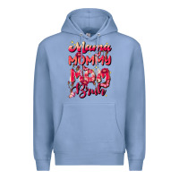 Colony Blue mom bruh Premium Hoodie - JahusDesignShop