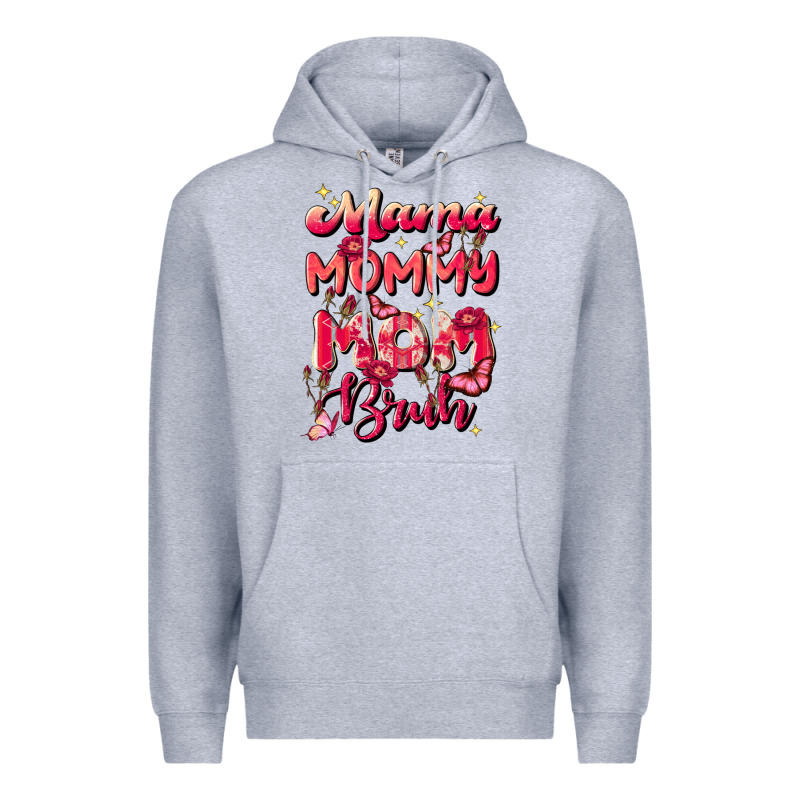 Mom Bruh Premium Hoodie by JahusDesignShop | Teevron