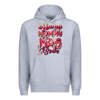 Heather Grey mom bruh Premium Hoodie - JahusDesignShop