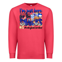 Cardinal im just here for the snacks volleyball brother Premium Sweatshirt - Zillion Design Studio