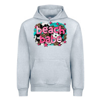 Heather Grey beach babe Urban Hoodie - AdoDesignShop