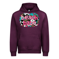 Mauve Wine beach babe Urban Hoodie - AdoDesignShop