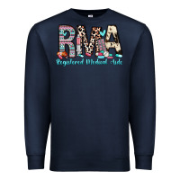 Navy rma registered medical aide Premium Sweatshirt - Zillion Design Studio