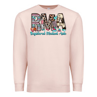 Pale Pink rma registered medical aide Premium Sweatshirt - Zillion Design Studio