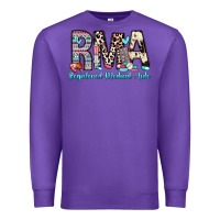 Purple rma registered medical aide Premium Sweatshirt - Zillion Design Studio