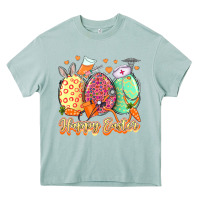 Arona Happy Easter Eggs Nurse Heavy Core Tee - LillyAllenDesigns