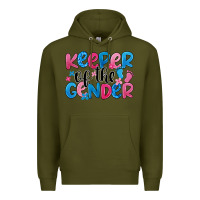 Army Green keeper of the gender Premium Hoodie - JahusDesignShop