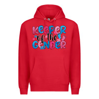 Red keeper of the gender Premium Hoodie - JahusDesignShop