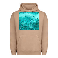Pigment Burro turquoise glitter Urban Hoodie - JahusDesignShop
