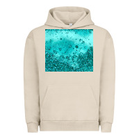 Pigment French Oak turquoise glitter Urban Hoodie - JahusDesignShop