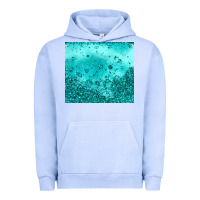 Pigment Grape Ice turquoise glitter Urban Hoodie - JahusDesignShop