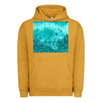 Pigment Peanut Butter turquoise glitter Urban Hoodie - JahusDesignShop