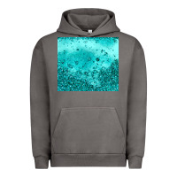 Pigment Tornado turquoise glitter Urban Hoodie - JahusDesignShop
