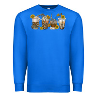 True Royal skeleton hands coffee cups Premium Sweatshirt - texasbilliewilder