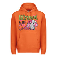 Carrot blessed with girls Premium Hoodie - JahusDesignShop