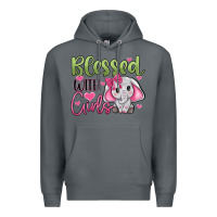 Rock blessed with girls Premium Hoodie - JahusDesignShop