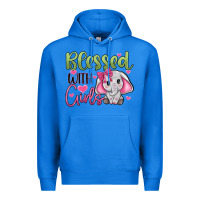 True Royal blessed with girls Premium Hoodie - JahusDesignShop