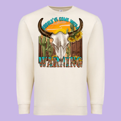 Premium Sweatshirt shouldve come with a warning