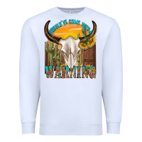 White shouldve come with a warning Premium Sweatshirt - texasbilliewilder