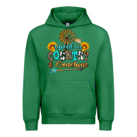 Emerald raised on country and sunshine Urban Hoodie - AdoDesignShop