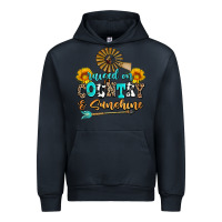 Navy raised on country and sunshine Urban Hoodie - AdoDesignShop