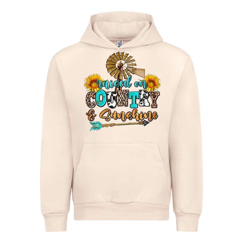 Raised On Country And Sunshine Urban Hoodie by AdoDesignShop | Teevron
