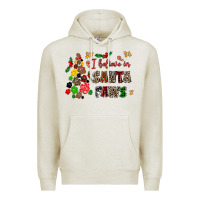 Oatmeal Heather i believe in santa paws Premium Hoodie - AdoDesignShop