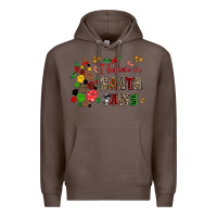 Coffee i believe in santa paws Premium Hoodie - AdoDesignShop