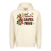 Sandshell i believe in santa paws Premium Hoodie - AdoDesignShop