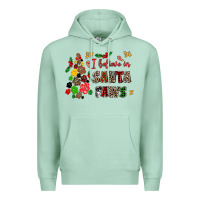 Seafoam i believe in santa paws Premium Hoodie - AdoDesignShop
