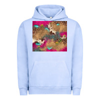 Pigment Grape Ice pink glitter leopard sunflower gemstone Urban Hoodie - JahusDesignShop