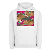 Pigment Lunar Rock pink glitter leopard sunflower gemstone Urban Hoodie - JahusDesignShop